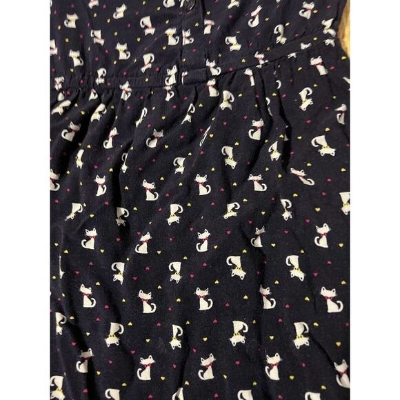 The Childrens Place Girl Toddler Dress Kitty Cats - Picture 3 of 6